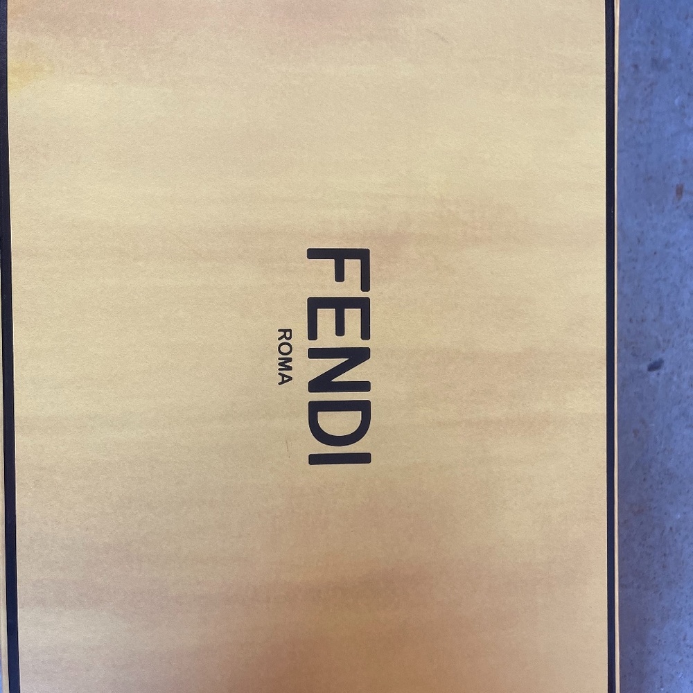 Empty Fendi Shoe box